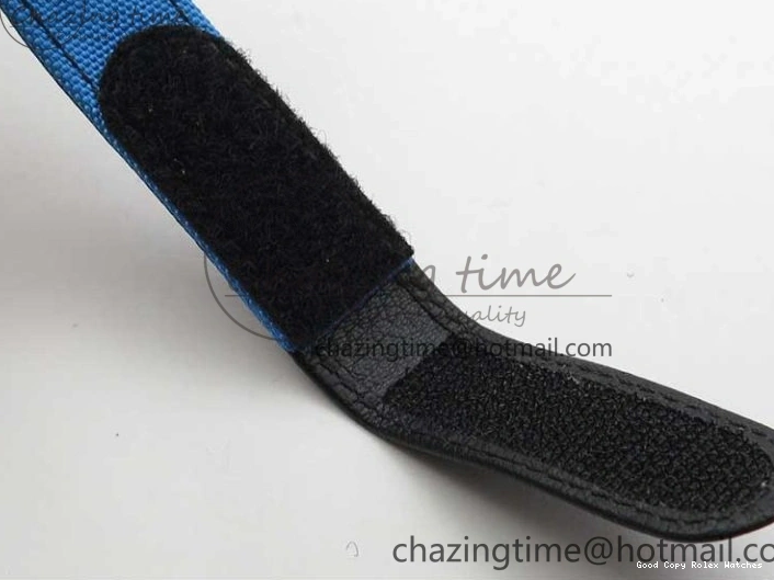 AAA Replica Watches on OMF DIW A Blue Dial Nylon 2844 Light Daytona Strap Blue Efficient Best Edition Light Carbon 0101